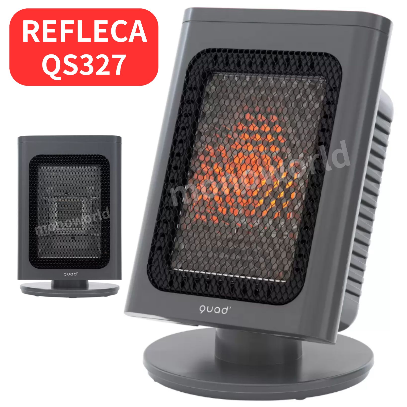 楽天市場】【送料無料】QUADS 省エネリフレクトストーブ REFLECA