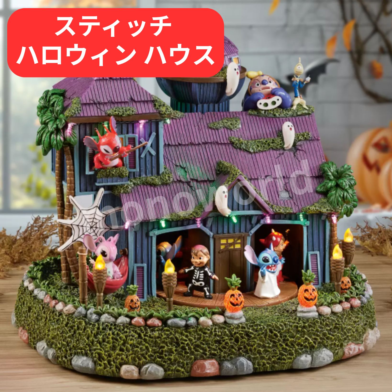 ディズニー ハロウィン ハウス　音楽／LEDライト付 ディズニー ハロウィン ハウス 音楽／LEDライト付