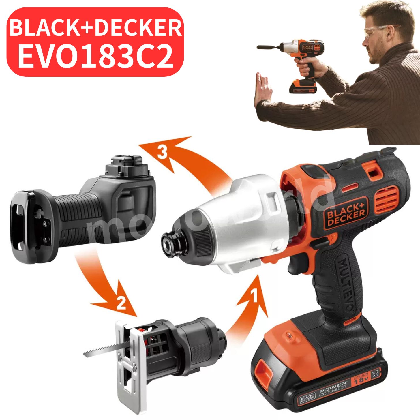 ブラックアンドデッカー　マルチ電動ドライバー compass1757165467.jpg