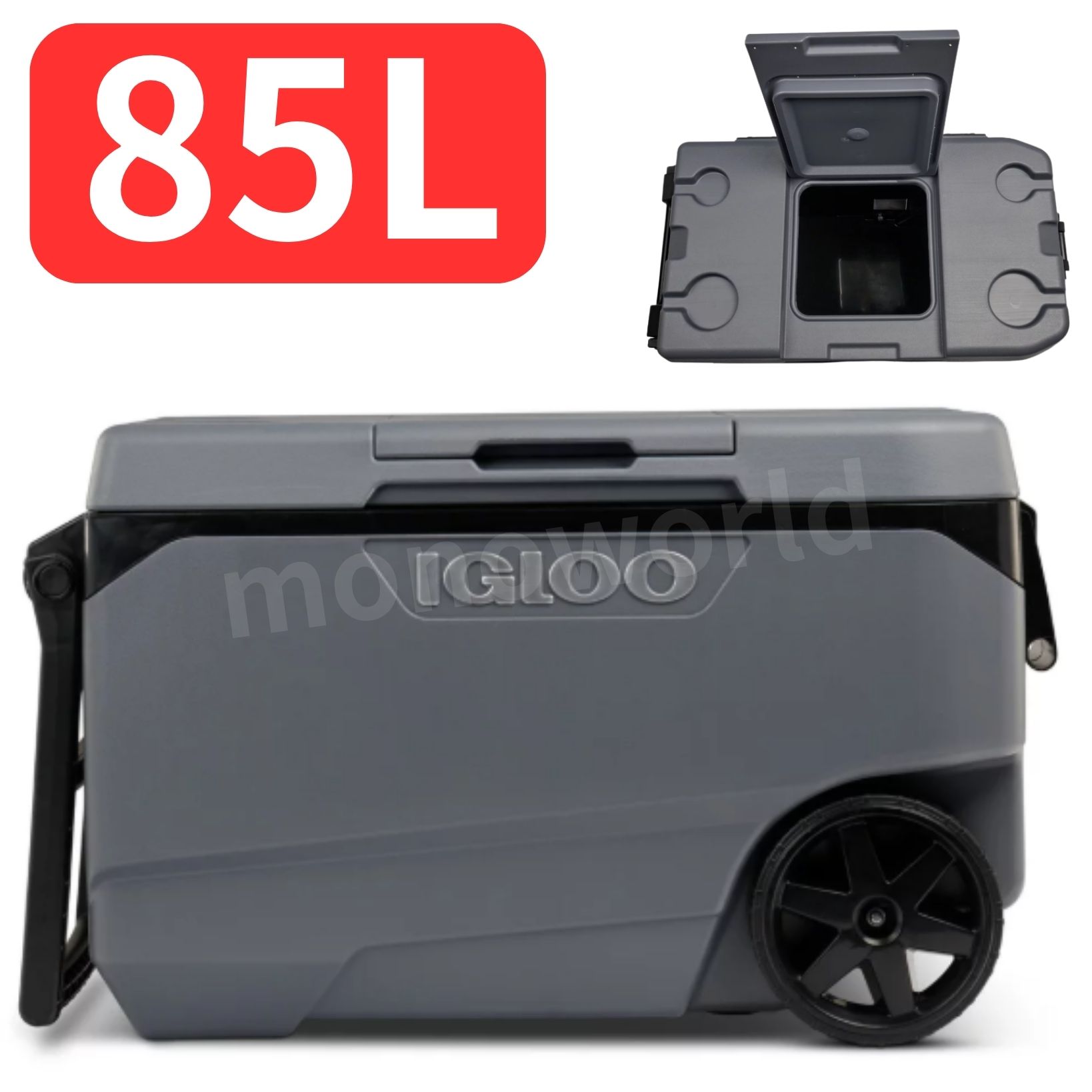 イグルー マックス冷ややかさ 空調設備ボックス席 85L 【薄墨色黒いこと】イグルークーラーボックス イグルー８５L アウトドア アウトドア装置
