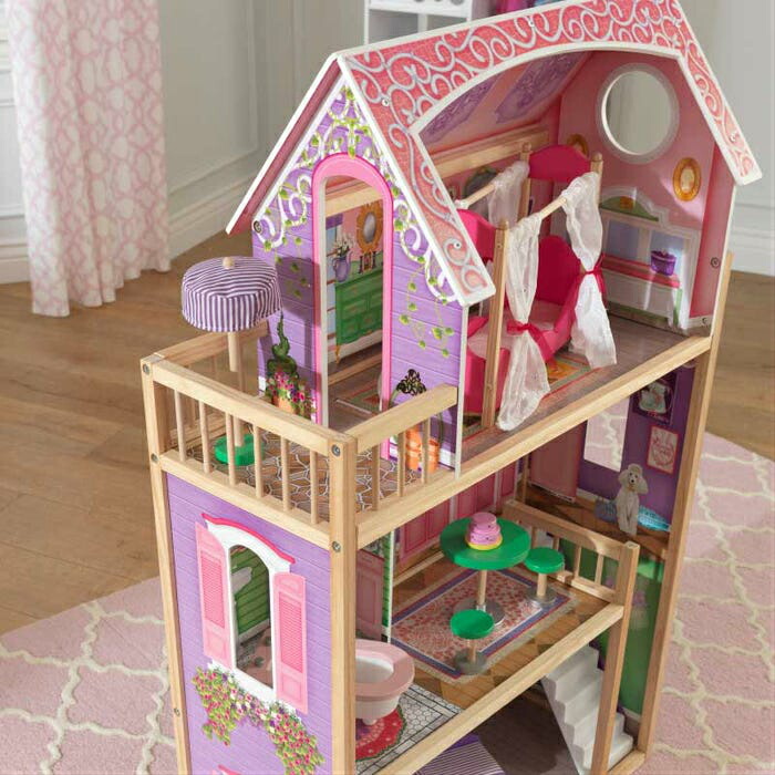 【楽天市場】☆キッドクラフト ドールハウス 高さ114cm 3階建て アヴァドールハウス KidKraft Ava Dollhouse 木製