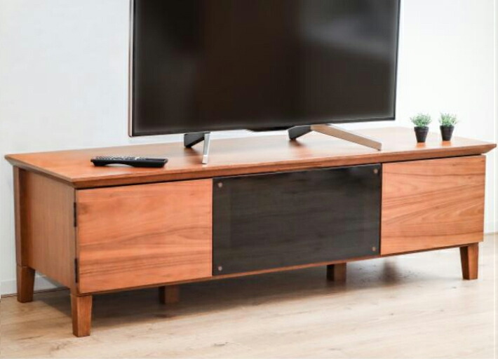 【即納品◎】【新品◎組み立て不必要◎切り上げる品】【幅約185糎 100inテレビ受像機まで相応う能力のある】ITOKI イトーキ 1850 テレビ受像機台 醇乎たる材思われ人白木当て嵌める 木製 ウォルナット (約)185 x 50 x 43 糎