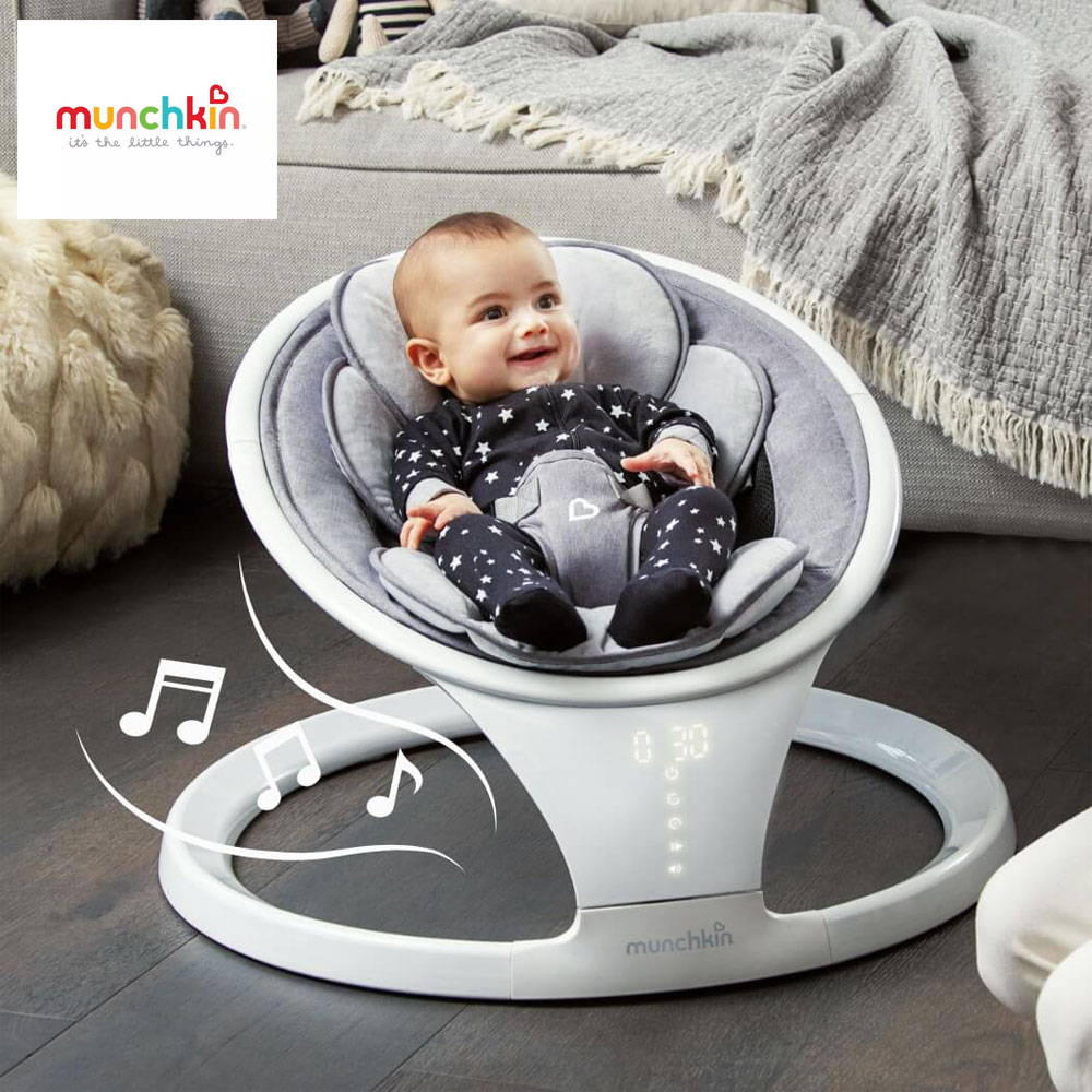 楽天市場】【munchkin マンチキン】電動ベビースウィング 電動