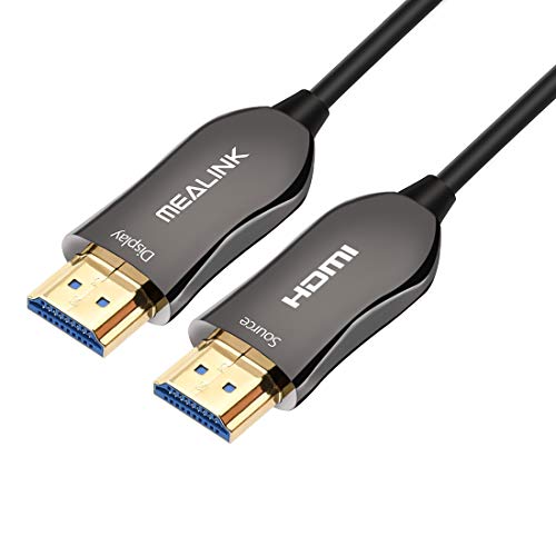 海外正規品 Mealink 光ファイバhdmiケーブル m Hdmi 2 0 Aoc Ultra Hd 4k 60hz 4 4 4 Hdr 18gbps 超高速伝送 3d Arc Hdcp2 2 対応 Tv Box ゲーム機uhd Tv Blue Ray Playerpcps4に適用 全国組立設置無料 Www Facisaune Edu Py