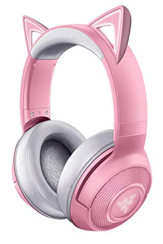 超目玉 Razer Kraken Bt Kitty Edition Quartz Pink ワイヤレス ゲーミングヘッドセット ピンクbluetooth 5 0 ネコミミ イヤーカップ 充電用usb ケーブル付属 Chroma ビームフォーミングマイク内蔵 日本正規代理店保証品 Rz04 R3m1 正規品 Crm7 Com Br