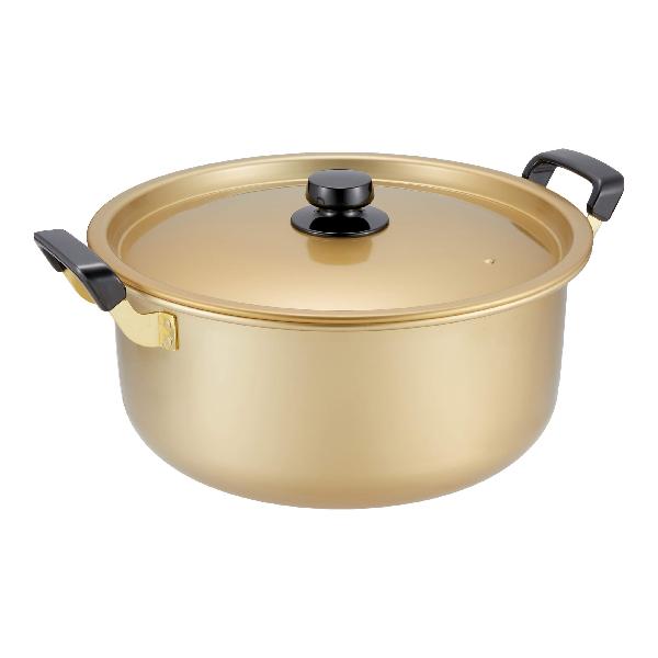送関込 北陸アルミ ProCook ST 半寸胴鍋 本体のみ 28cm 通販