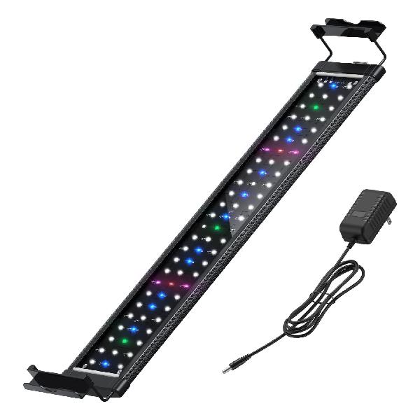 送料無料/新品 Honpal 水草水槽照明 ライト 5色LED 60~90cm メダカ 金魚