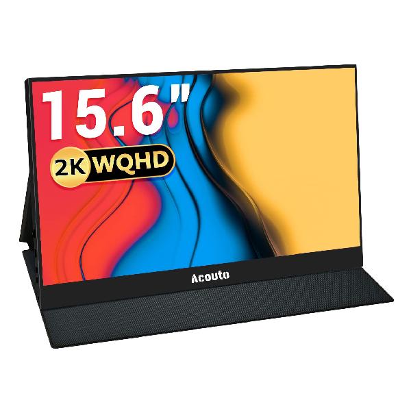 53%OFF!】 Acouto 2K モバイルモニター 17.3インチ XC17 Pro 疲れ目