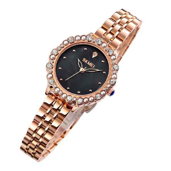 レディース 腕時計 ダイヤモンド 女性用 金色 時計 れでいーす 防水