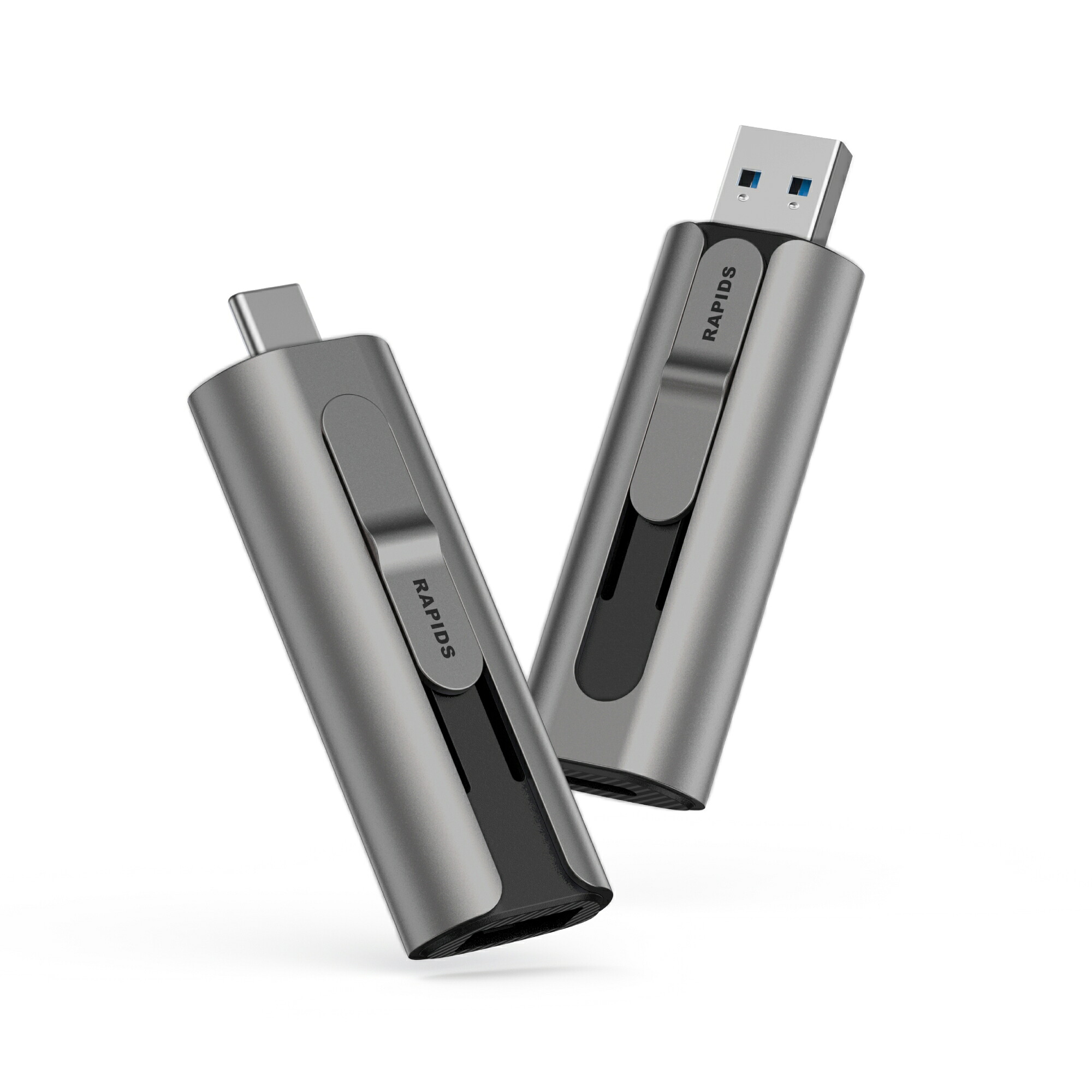HIKSEMI SSD 外付け 256GB/512GB/1TB Type-A/Type-C両対応 高速 最大転送速度560MB/s 超小型 軽量17.5g 外付けSSD Steam Deck対応 メーター5年保証