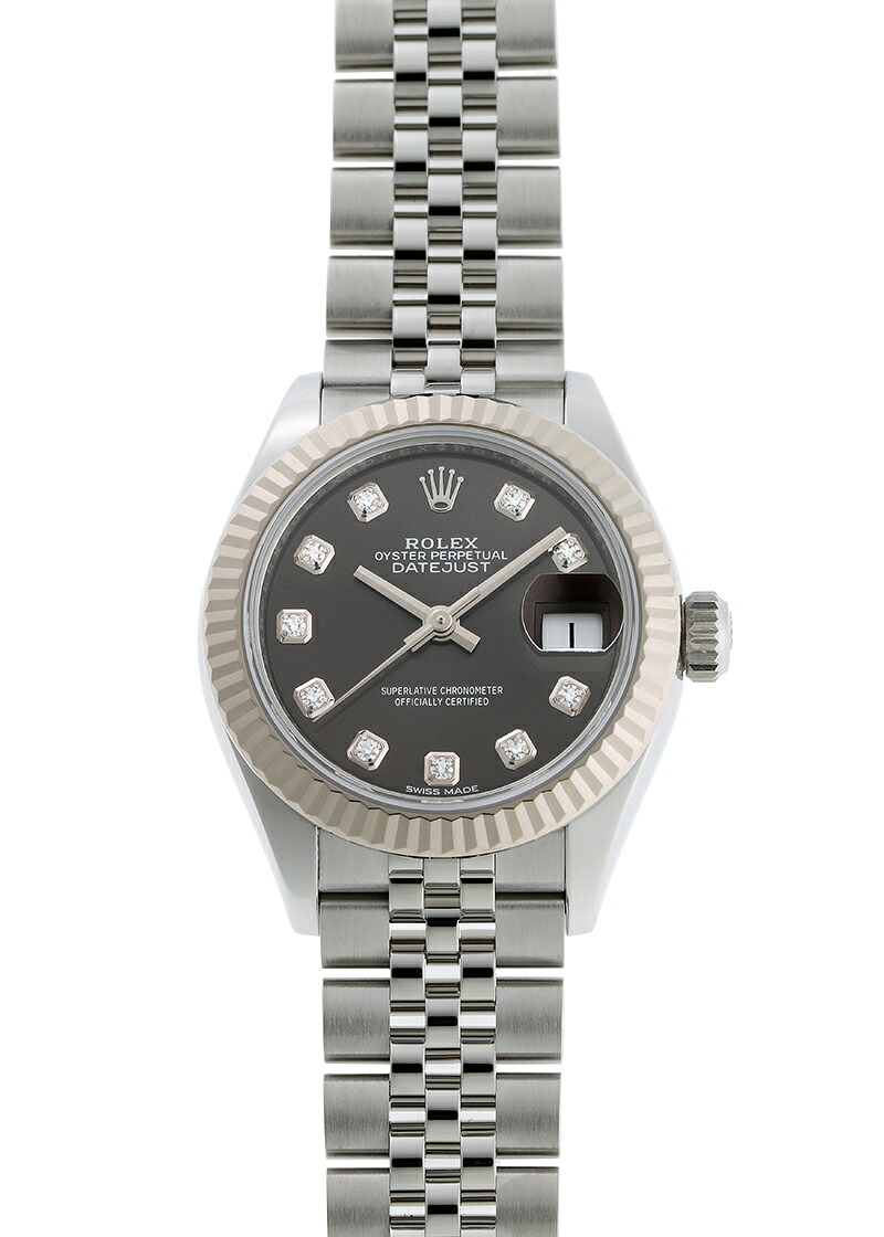 279174g 【楽天市場】ロレックス - オイスター パーペチュアル デイトジャスト | ROLEX | 279174G | WG&SS グレー文字盤 自動 ...