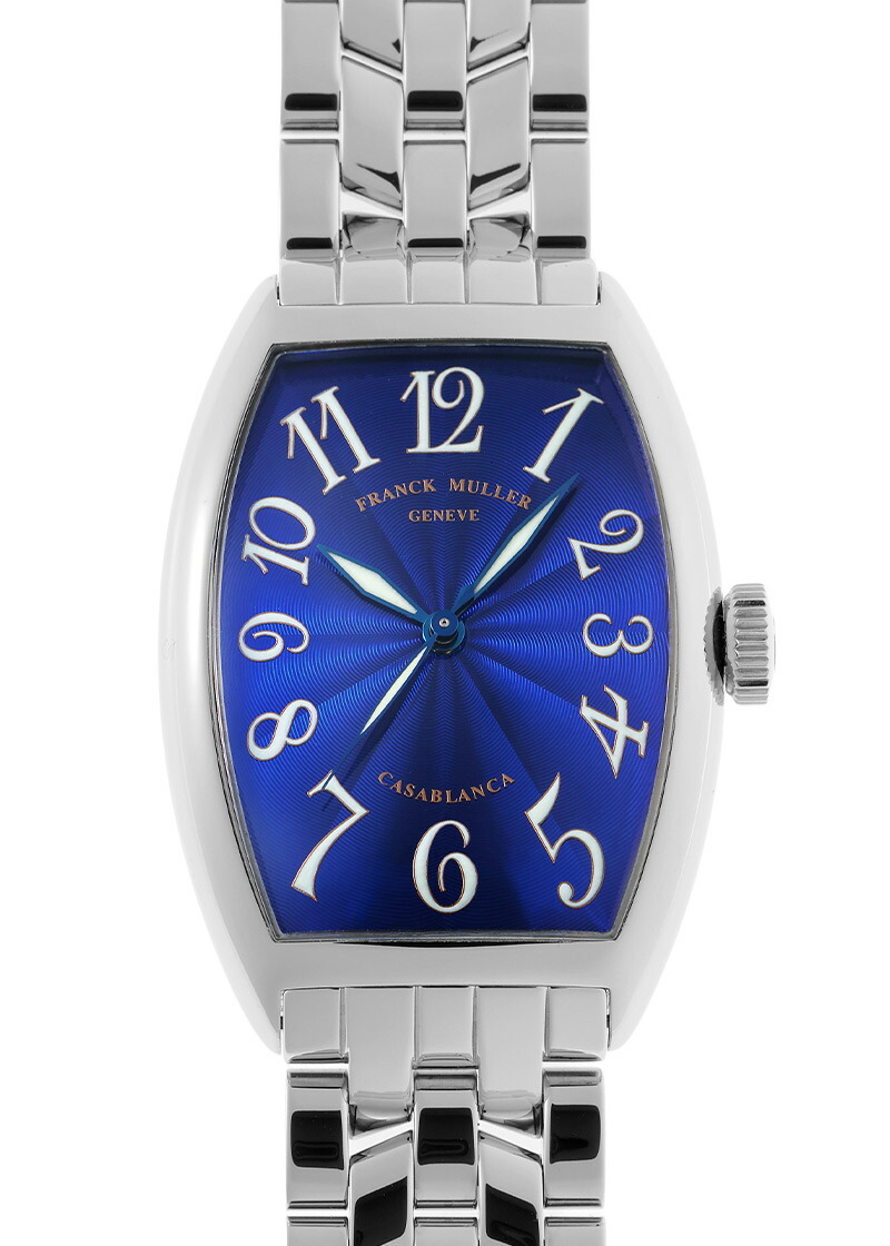 フランクミュラー - カサブランカ ”Le-Ciel-Bleu” | FRANCK MULLER | 5850CASA | SS ブルー文字盤 自動巻き ブレスレット | 委託品 | 中古|クロンヌ/モンテーヌ