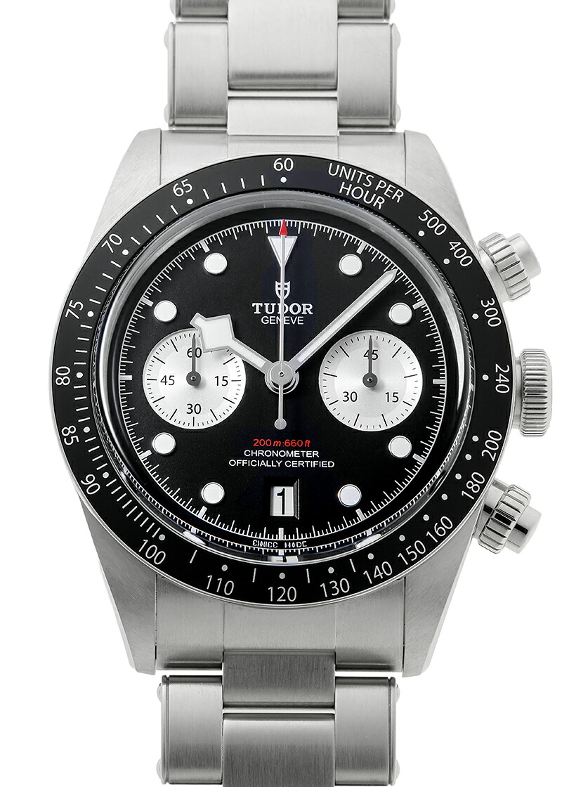 チューダー - ブラックベイ クロノグラフ | TUDOR | M79360N-0001 | SS 黒＆白文字盤 自動巻き ブレスレット