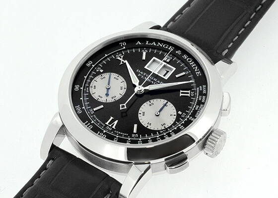 国内正規品 限定 ランゲ ゾーネ A Lange Sohne 403 035 ダトグラフ プラチナ ｐｔ ブラック文字盤 ｄバックル仕様 再値下げ Salvatori Com Br