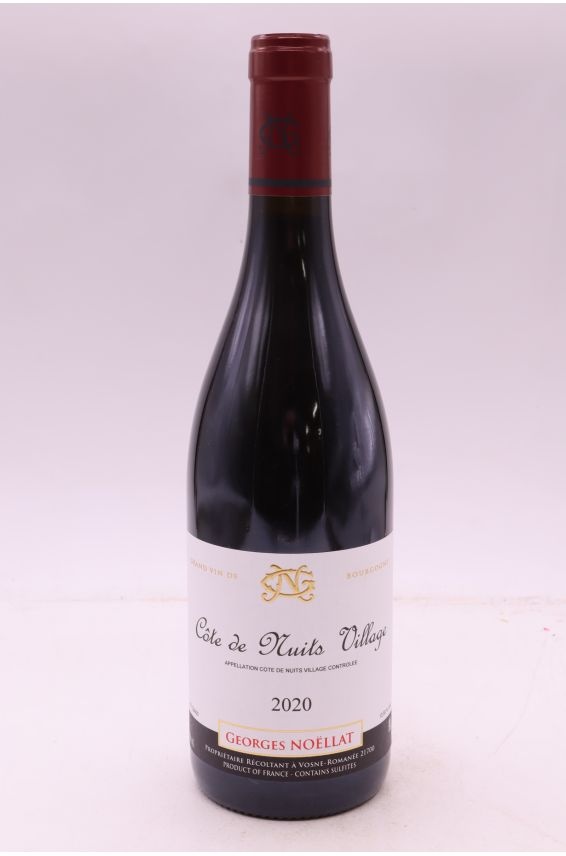 ジョルジュ・ノエラ コート・ド・ニュイ ヴィラージュ 2020 750ml Georges Noellat C?te de Nuits Village 2020 中重口 フランス ブルゴーニュ|希少ワイン専門 MONTRACHET