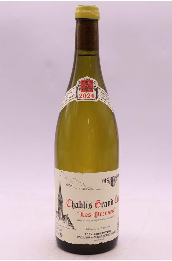 ヴァンサン・ドーヴィサ シャブリ・グラン・クリュ レ・プルーズ 2024 750ml Vincent Dauvissat Chablis Grand cru Les Preuses 2024 辛口 フランス ブルゴーニュ｜希少ワイン専門　MONTRACHET