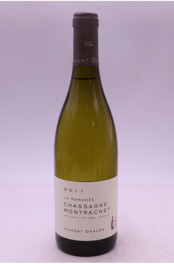 ヴァンサン・ダンセール シャサーニュ・モンラッシェ 1er ラ・ロマネ 2011 750ml Vincent Dancer Chassagne Montrachet 1er cru La Romanee 2011 辛口 フランス ブルゴーニュ｜希少ワイン専門　MONTRACHET