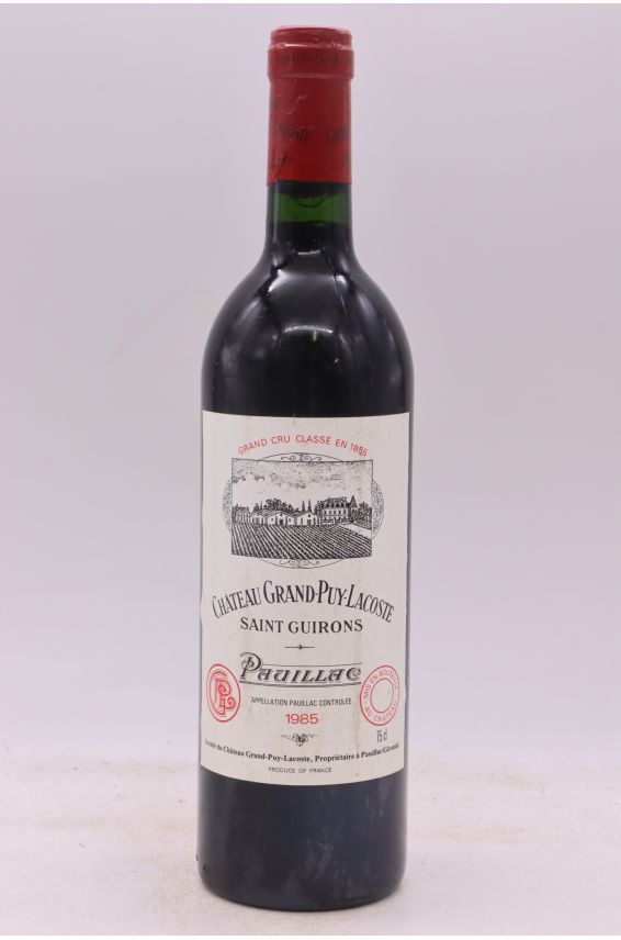 シャトー・グラン・ピュイ・ラコスト 1985 750ml Grand Puy Lacoste 1985 重口 フランス ボルドー｜希少ワイン専門　MONTRACHET