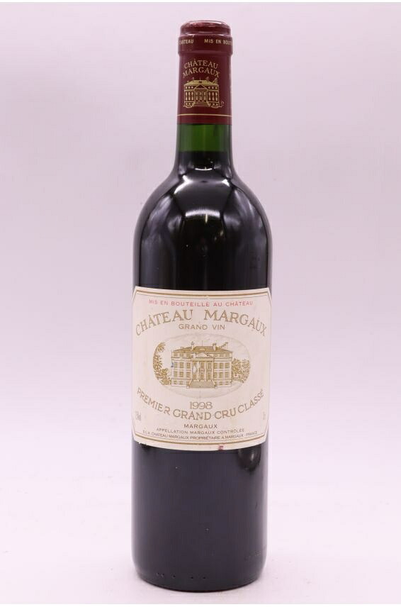 シャトー・マルゴー 1998 750ml Chateau Margaux 1998 辛口 フランス ボルドー｜希少ワイン専門　MONTRACHET