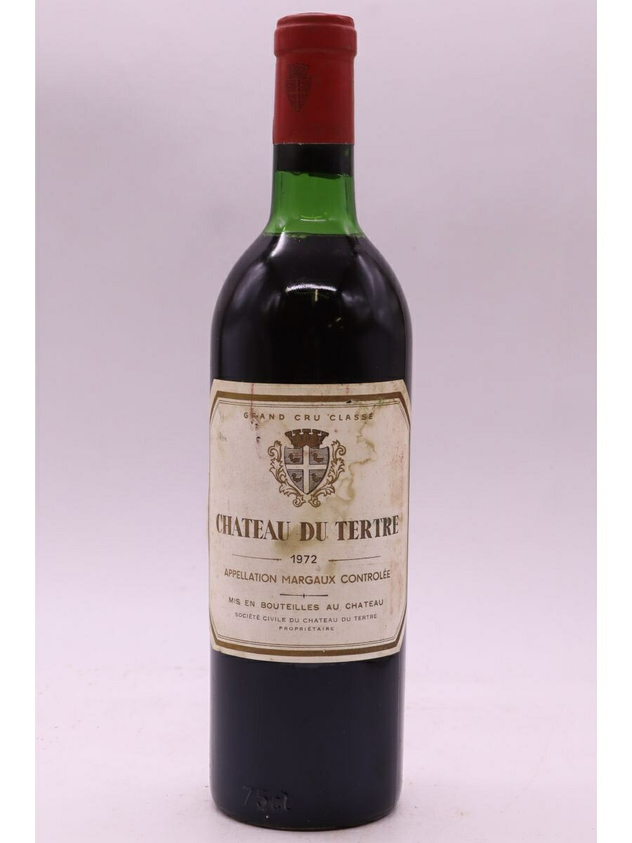 シャトー・デュ・テルトル 1972 750ml Tertre 1972 * 辛口 フランス ボルドー|希少ワイン専門 MONTRACHET
