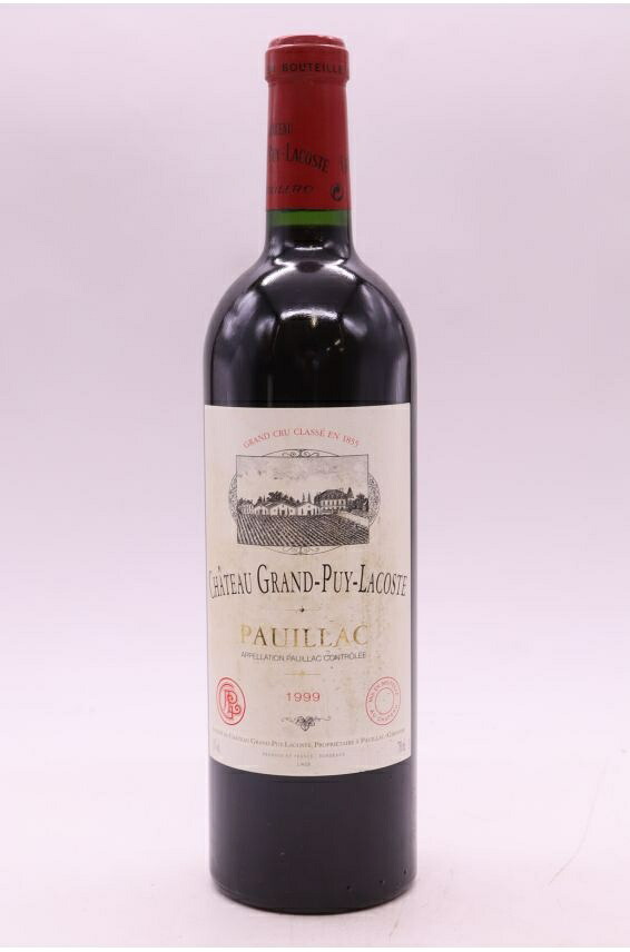 シャトー・グラン・ピュイ・ラコスト 1999 750ml Grand Puy Lacoste 1999 辛口 フランス ボルドー|希少ワイン専門 MONTRACHET