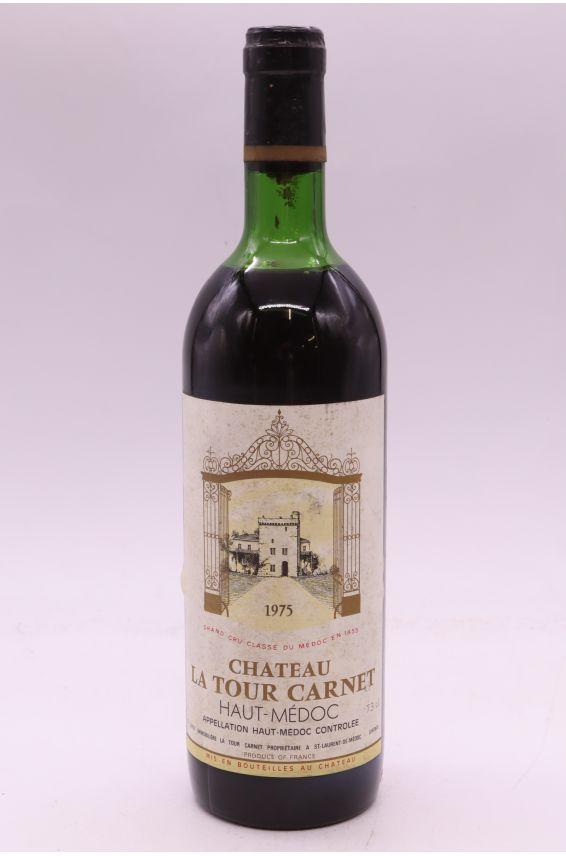 トゥール・ラトゥール・カルネ 1975 750ml Tour Carnet 1975 辛口 フランス ボルドー|希少ワイン専門 MONTRACHET