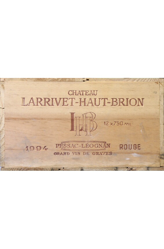 シャトー・ラリヴェ・オーブリオン 1994 専用木箱 750ml Larrivet Haut Brion 1994 OWC 辛口 フランス ボルドー｜希少ワイン専門　MONTRACHET