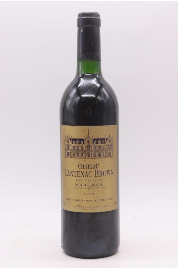 シャトー・カントナック・ブラウン 1989 750ml Cantenac Brown 1989 辛口 フランス ボルドー｜希少ワイン専門　MONTRACHET