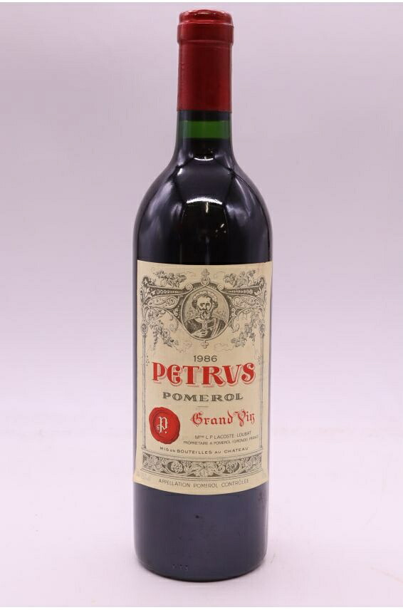 シャトー・ペトリュス 1986 750ml Petrus 1986 重口 フランス ボルドー｜希少ワイン専門　MONTRACHET