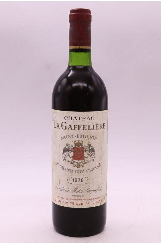 シャトー・ラ・ガフリエール 1981 750ml La Gaffeliere 1981 重口 フランス ボルドー|希少ワイン専門 MONTRACHET
