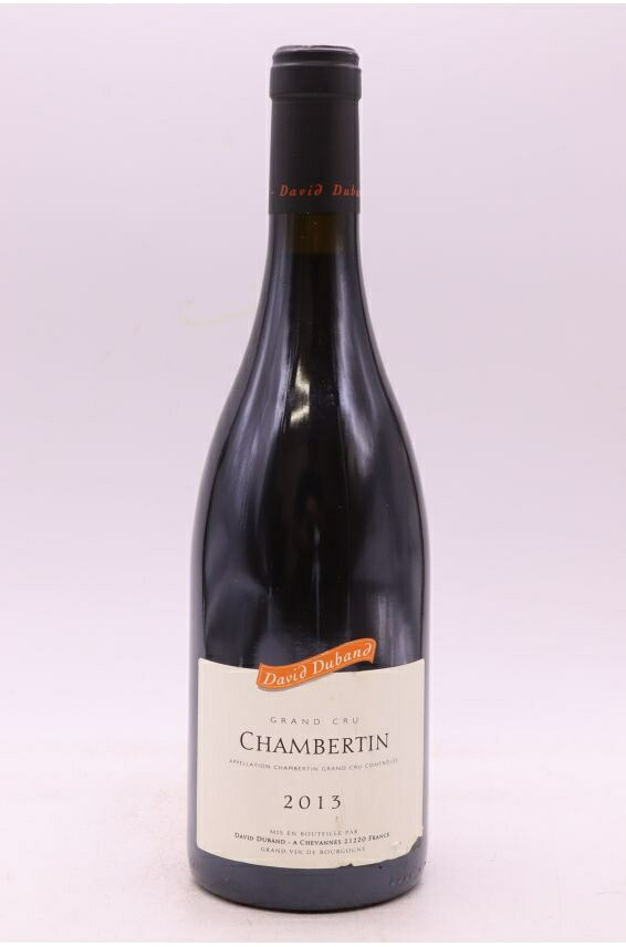 ダヴィド・デュパン シャンベルタン 2013 750ml David Duband Chambertin 2013 中重口 フランス ブルゴーニュ|希少ワイン専門 MONTRACHET
