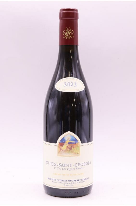 ジョルジュ・ミュニュレ・ジブール ニュイ・サン・ジョルジュ 1er オー・ヴィニュ・ロンド 2023 750ml Mugneret Gibourg Nuits Saint Georges 1er cru Aux Vignes Rondes 2023 中重口 フランス ブルゴーニュ｜希少ワイン専門　MONTRACHET