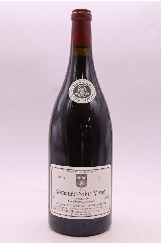 ルイ・ラトゥール ロマネ・サン・ヴィヴァン レ・キャトル・ジュルノー マグナム 2001 1500ml Louis Latour Romanee Saint Vivant Les Quatre Journaux 2001 Magnum 中重口 フランス ブルゴーニュ｜希少ワイン専門　MONTRACHET