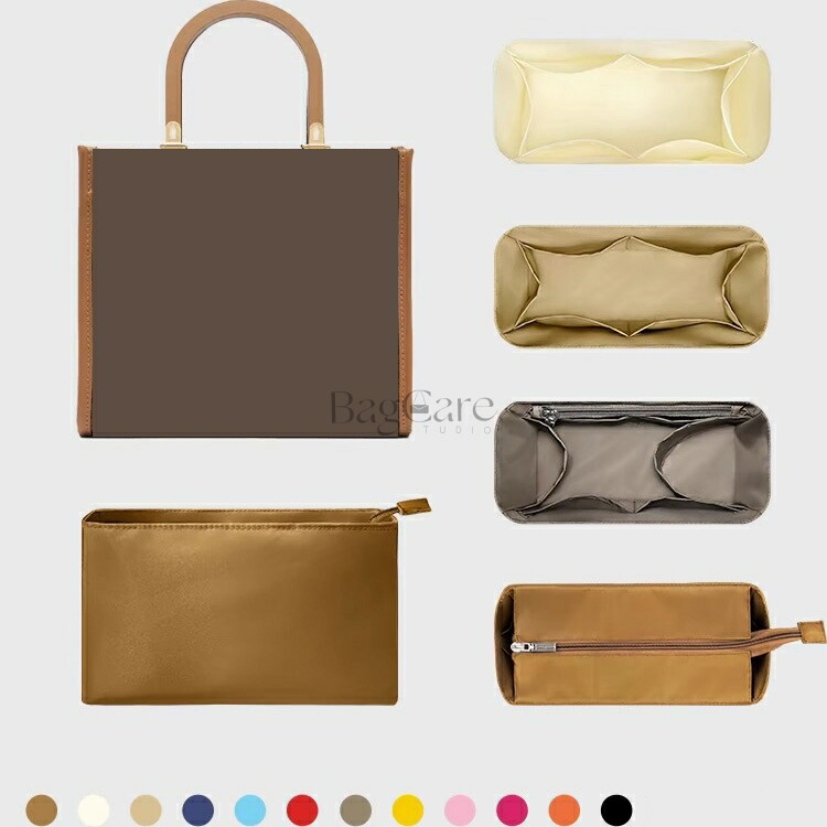 楽天市場】バッグインバッグ フェンディ FENDI sunshine tote対応 軽量