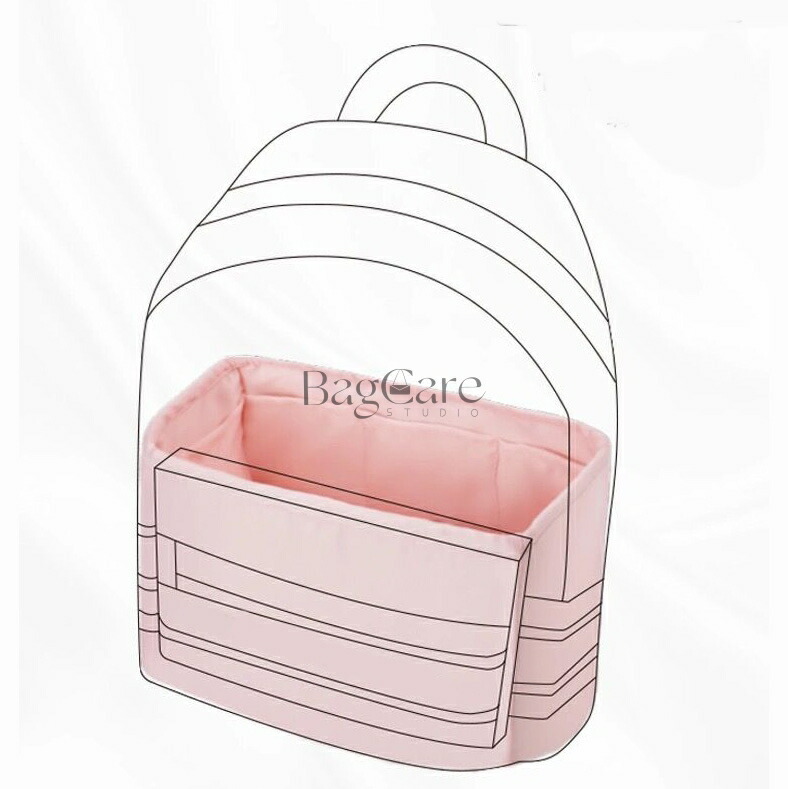 バッグインバック インナーバッグ DIOR Travel/Rider 高級絹 サテン トートバッグ カスタマイズ 定制 カスタマイズ BagCare｜Monuso