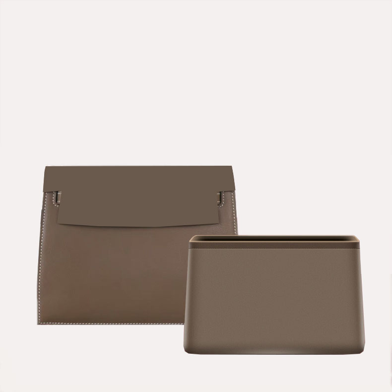 バッグインバッグ Hermes Kelly Danse 対応 ナイロン 軽量 自立 インナーバッグ チャック付き 小さめ 大きめ バッグの中 整理 整頓 通勤 旅行バッグ カスタマイズ　定制 バッグ 内部 底 汚れ防止 BagCare
