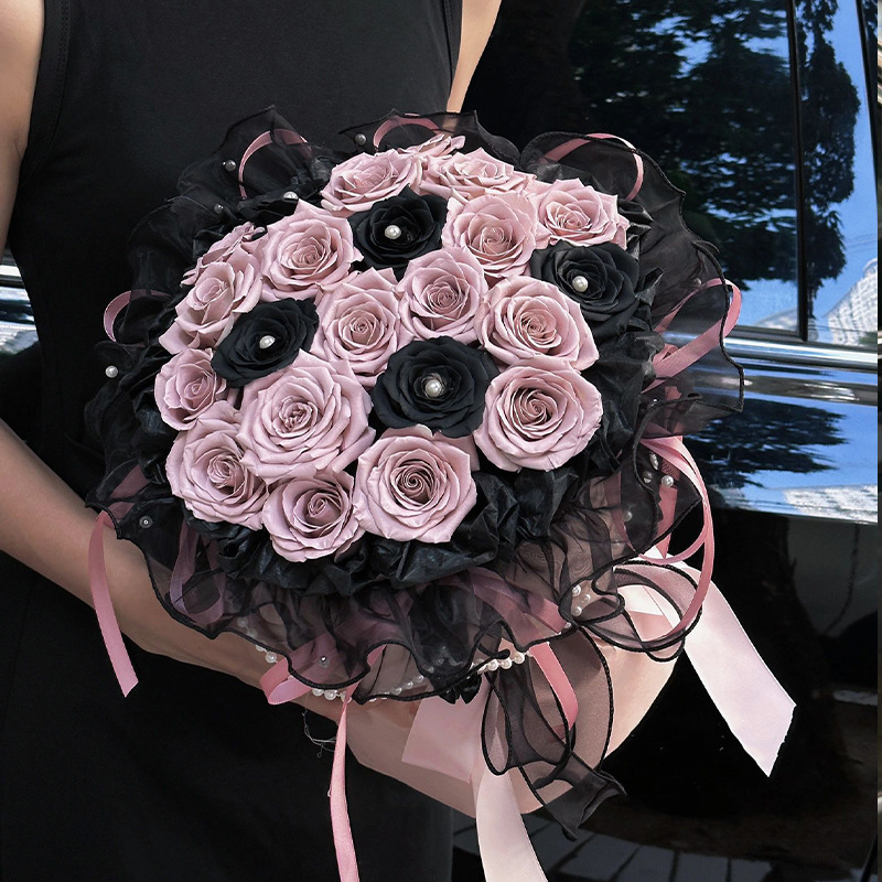 楽天市場】ソープフラワー バラ花束 造花 フラワー 枯れない花 ローズ