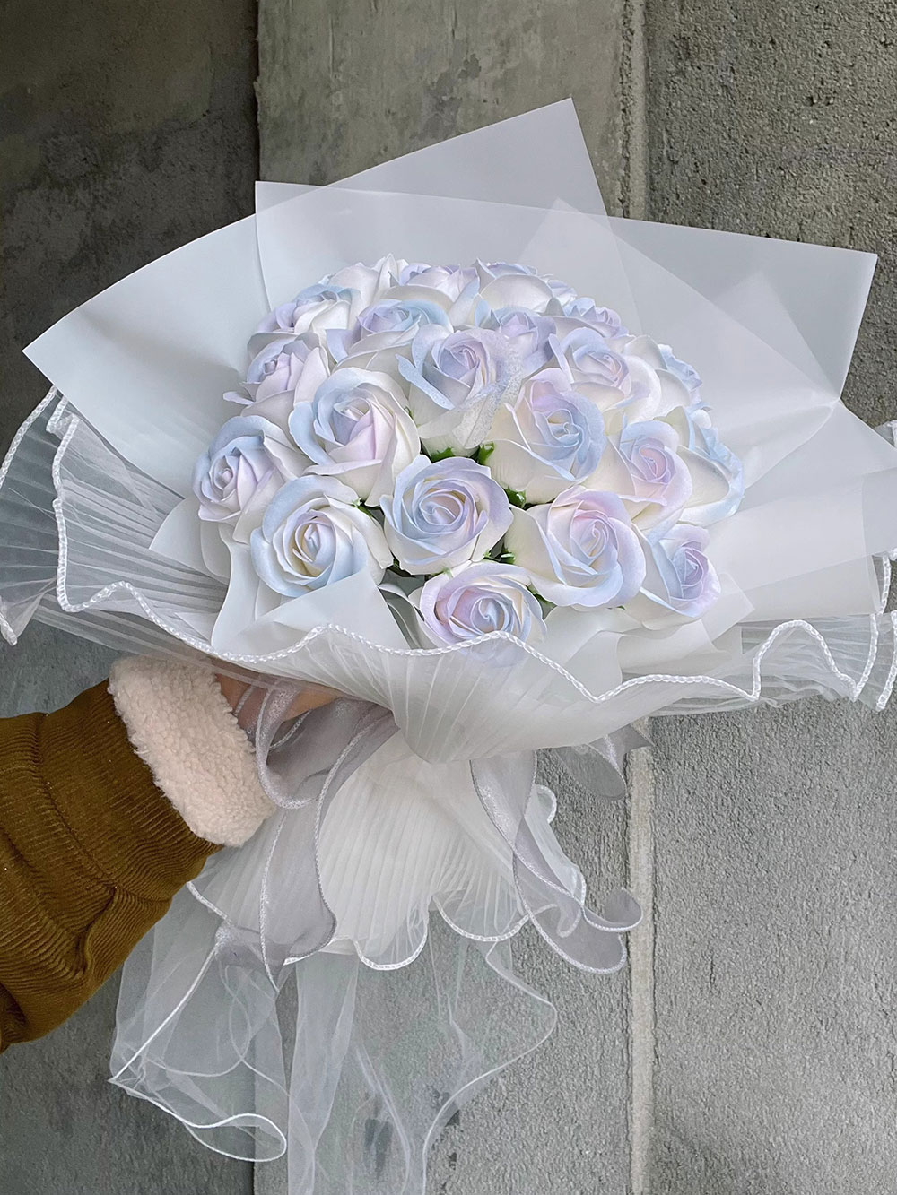 楽天市場】ソープフラワー バラ花束 造花 フラワー 枯れない花 ローズ