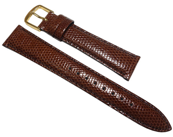 SEIKO セイコー バンド 19mm クロコダイルDFA6 茶色 新品 SEIKO 腕時計 時計 ベルト 19mm セイコー DEL6 クロコダイル 茶