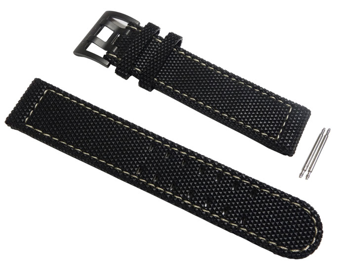 20mm ハミルトン純正ラバーベルト カーキフィールドチタニウム H70575733 HAMILTON 正規品 H693705113 H693.705.113 裏蓋番号 H705750【バネ棒外しプレゼント】