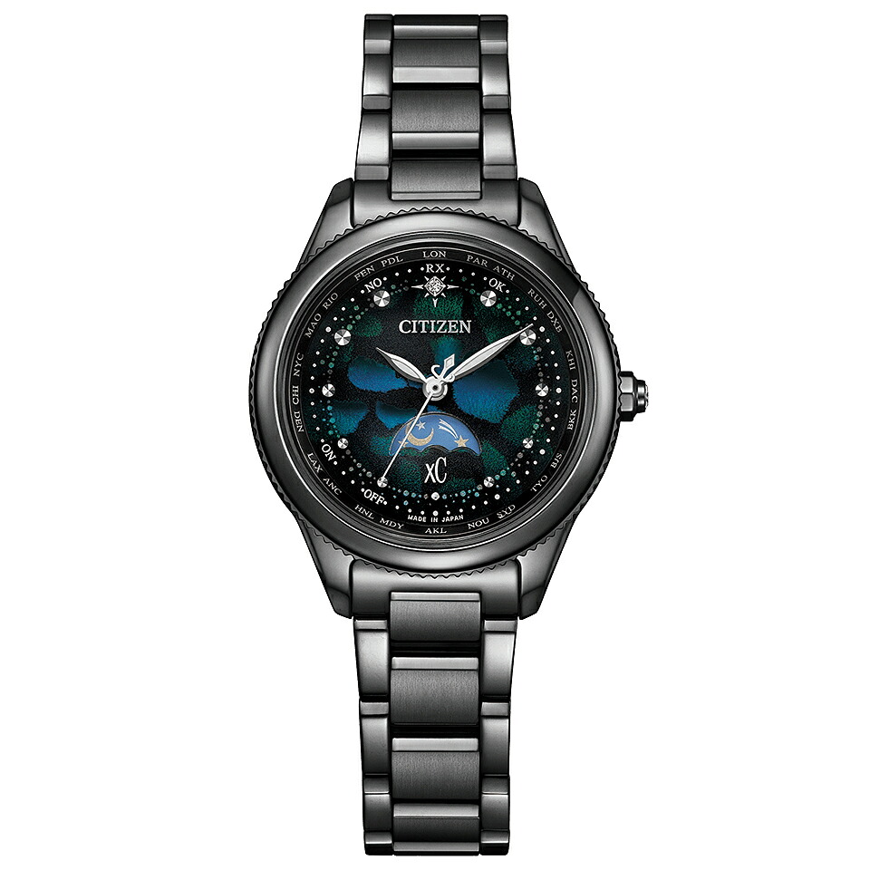 シチズン クロスシー EE1008-56E エコ・ドライブ電波時計 CITIZEN daichi collection LAYERS of TIME 世界限定1,500本 チタン ハッピーフライト レディース 正規品