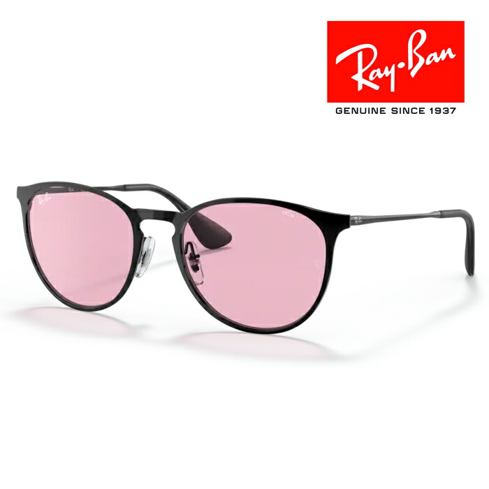 【美品男女兼用レイバンサングラス】Ray-Ban ERIKA専用ケースクロス付き 楽天市場】レイバン サングラス エリカ RB3539 002/8G 54 メンズ