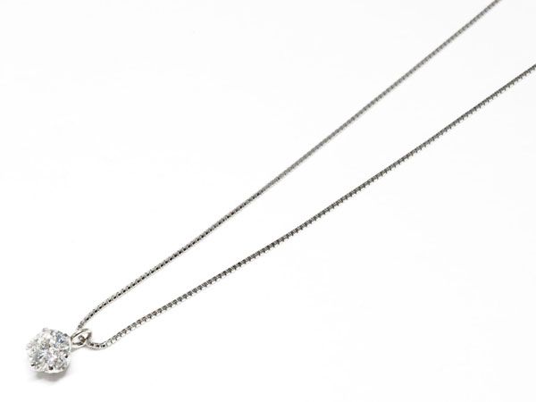 プラチナ PT850 ダイヤモンド(0.3ct) プチネックレス N783