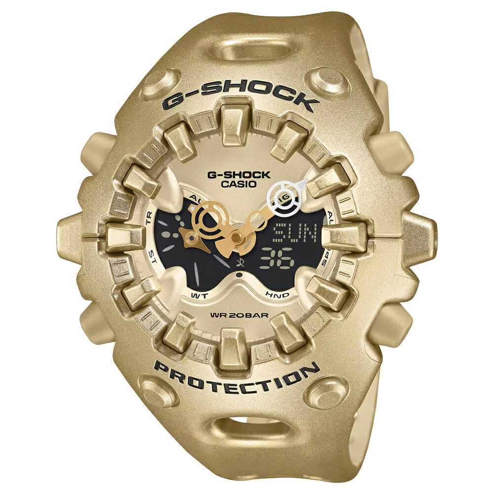 腕時計 カシオ Gショック G-SHOCK GA-V01A-9AJF ゴールド ストップウォッチ メンズ 正規品