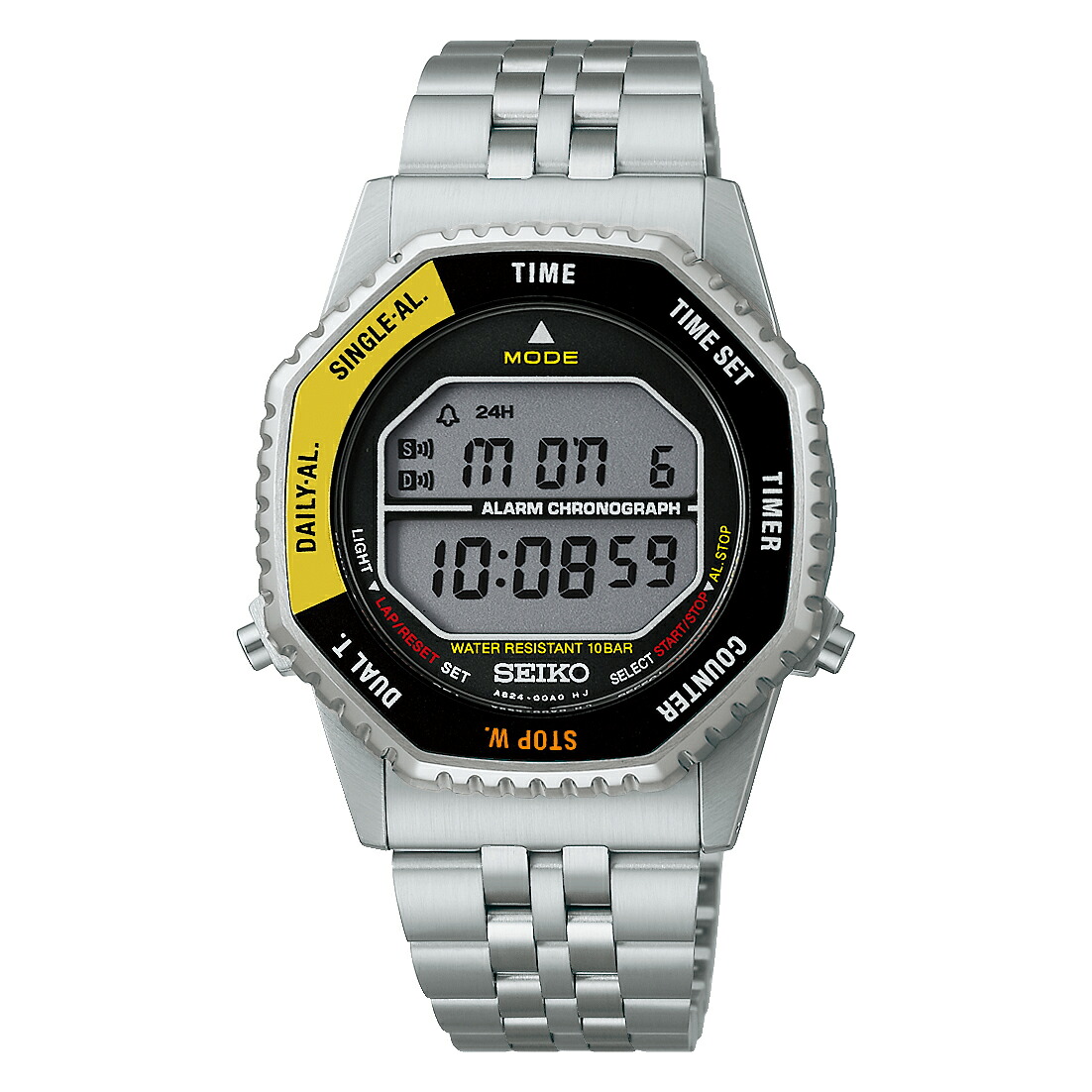 ウォッチ SEIKO セイコー SBJG017 Sつづき物 INTERNATIONAL LINE デジタルクオーツ Rotocall(ロトコール)刷り直す 蓄電池式石英 置き目品