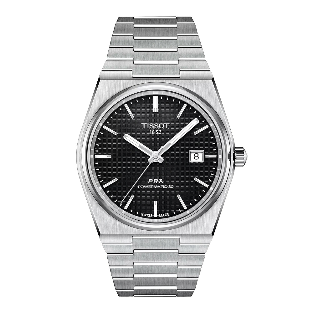 \u003cBR\u003eT1374071105100 ティソ TISSOT PRX 力学的 機械類式自動小銃一巻き メンズ ステンレス鋼 胴締め T137.407.11.051.00 置き目インポート品【買い出し貸し付け金24回無利子】