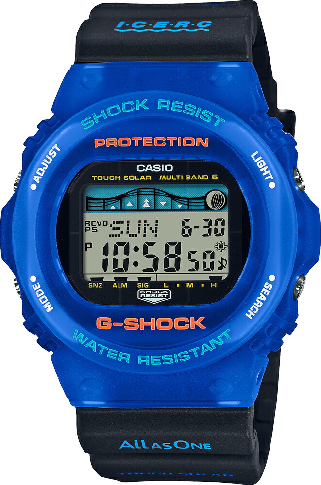 腕時計 カシオ Casio Shock G Lide タフソーラー 電波時計 Gwx 5700k 2jr タイドグラフ ムーンフェイズ 正規品 Rvcconst Com