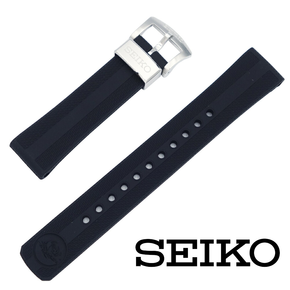 20粍 セイコー SEIKO 時辰儀三尺帯 ダイバーズウォッチ相応う ケイ素樹脂 ダンス楽隊 RS19K20BK 定め事品 貨物輸送無料
