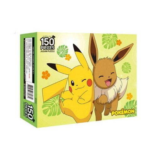 【海外ポケセン限定】　ジグソーパズル　ピカチュウ&ライチュウ ジグソーパズル 150ピース ポケモン サン&ムーン ピチュー