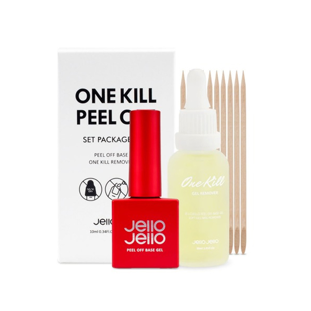 韓国公式 Jello Jello] OneKill ワンキル ジェルネイルリムーバー 30ml